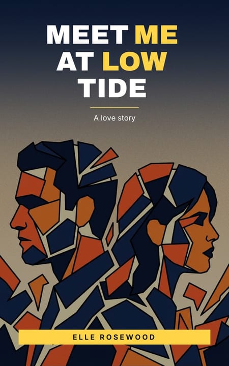 contemporary romance cover, Meet Me at Low Tide
